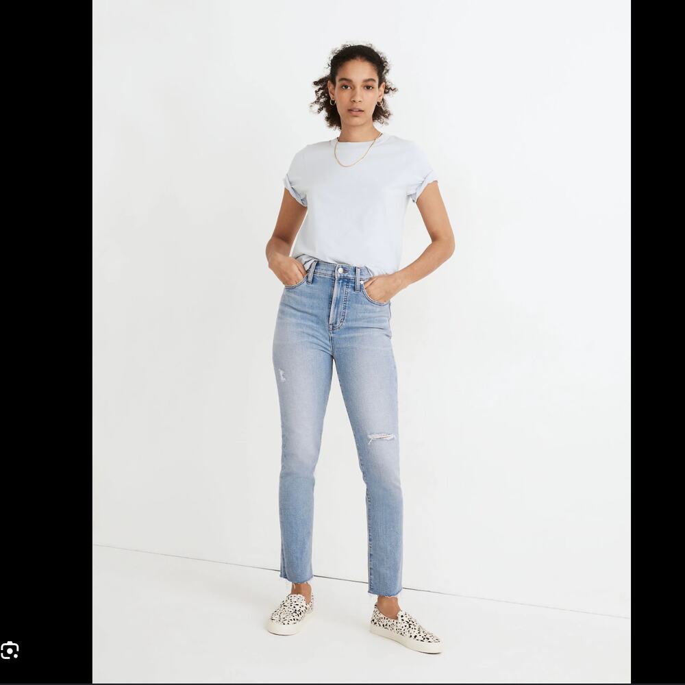 Madewell Perfect Vintage Jean - Coffey Wash -Worn in Edition Size 28